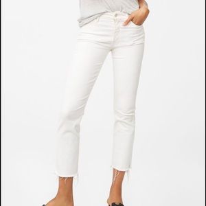 Club Monaco White Skinny Jeans